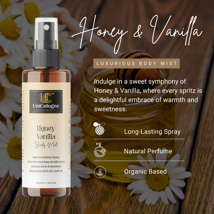 Honey Vanilla Body Mist Perfume