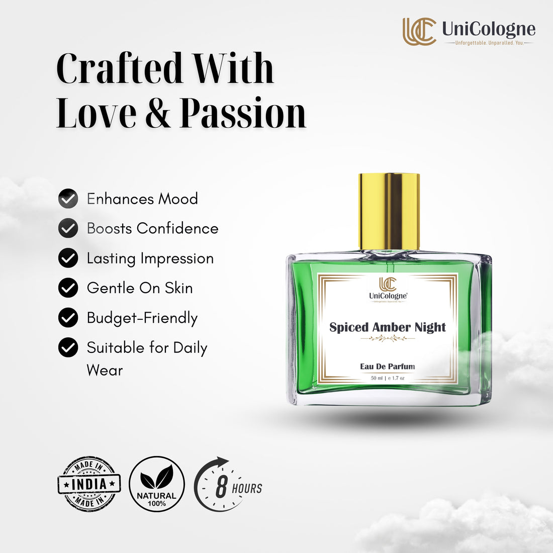 Spiced Amber Night Premium Unisex Perfume