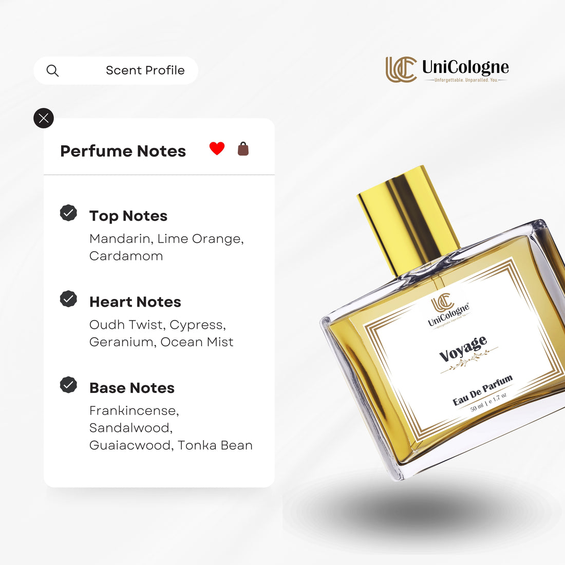 Voyage Unisex Perfume