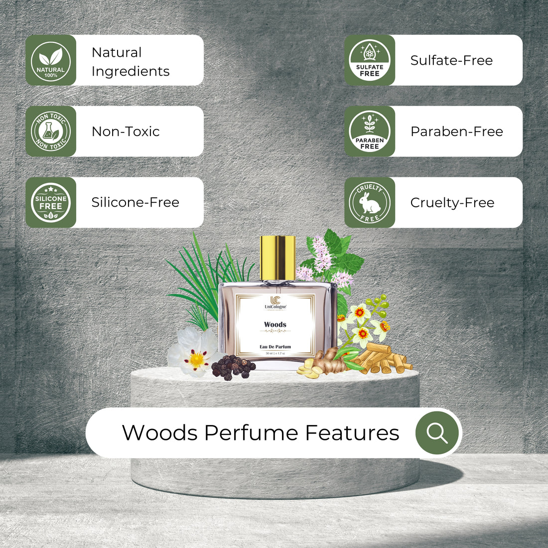 Woods Premium Perfume For Men