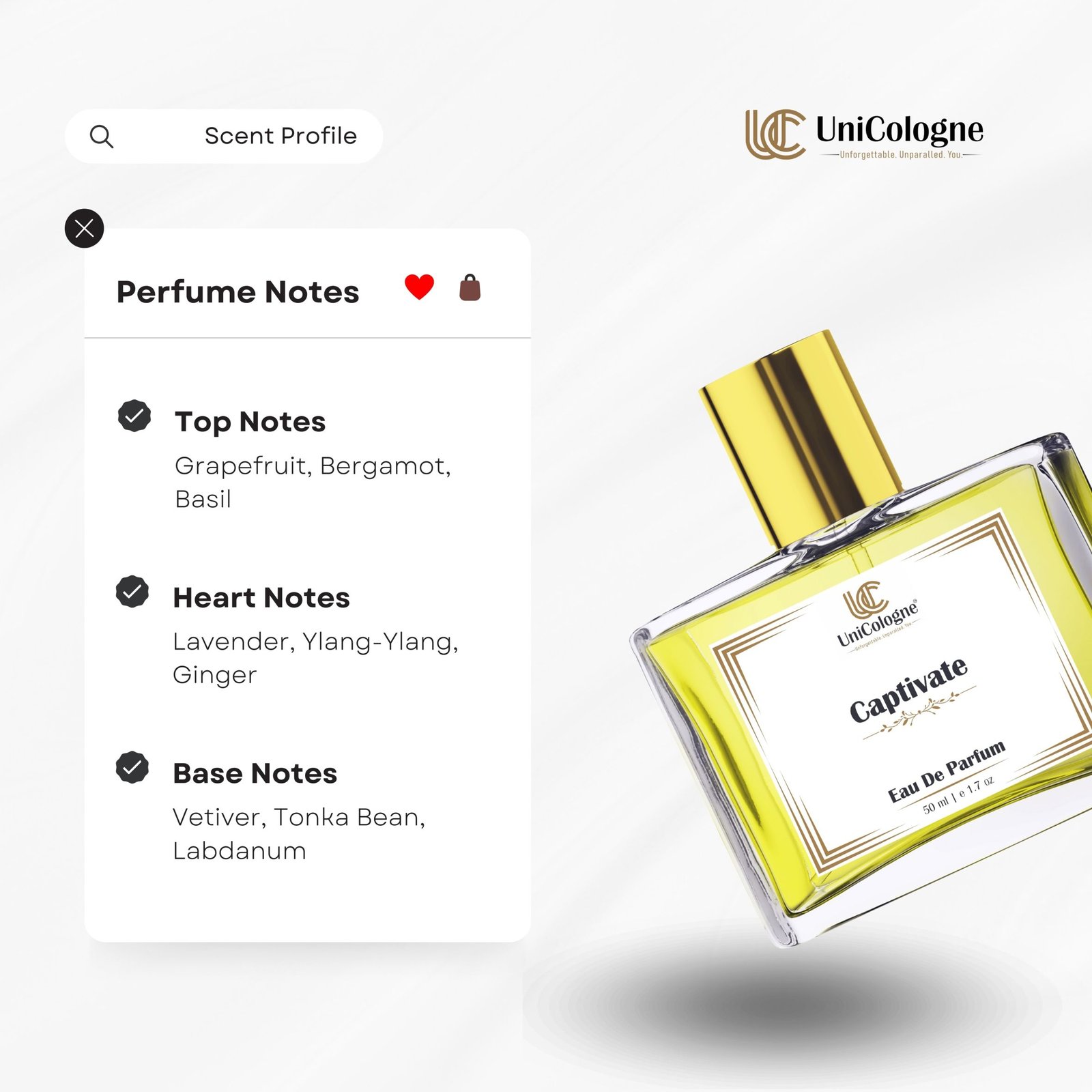 Captivate Perfume Scent Profile