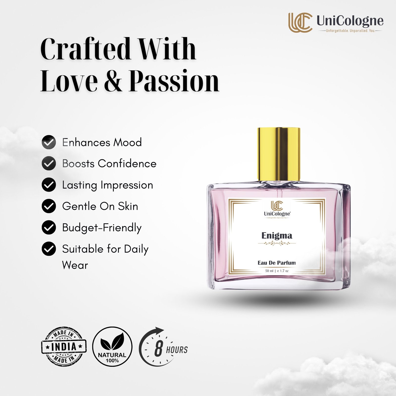 Enigma – Men’s Perfume Crafted With Love & Passion