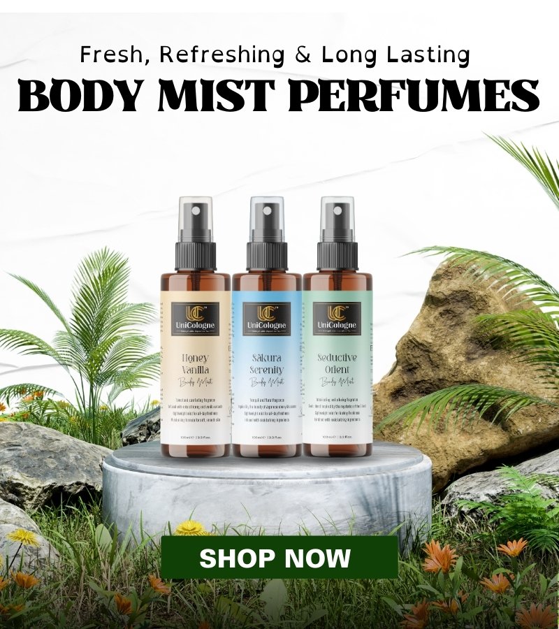 Best Body Mist Perfumes for Men and Women in India