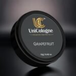 UniCologne™ Grapefruit Solid Perfume | Premium Fragrance for Men & Women | Alcohol Free Strong and Long-Lasting Fragrance | Fruity Citrusy Sweet Musky Woody | Goodness of Beeswax + Shea Butter + Almond Oil