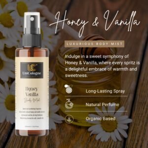 Honey & Vanilla Luxurious Body Mist