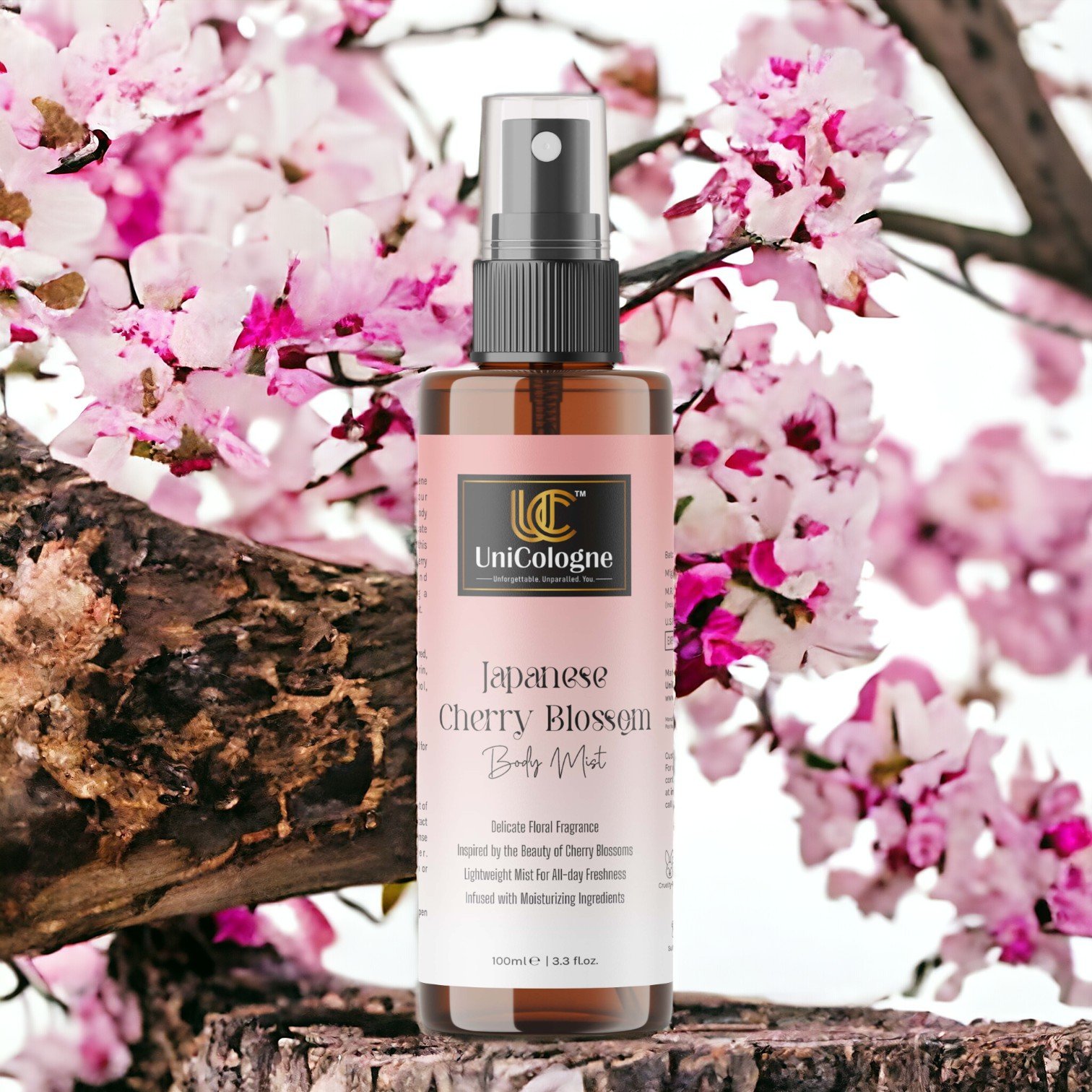 Japanese Cherry Blossom Body Mist Premium Fragrance