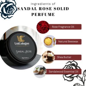 Sandal Rose Solid Perfume